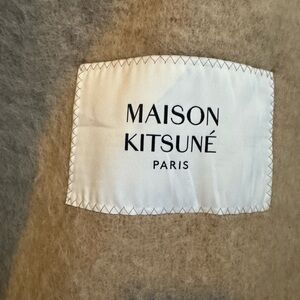 MAISON KITSUNÉ baby alpaca taupe ( camel) 
New without tags